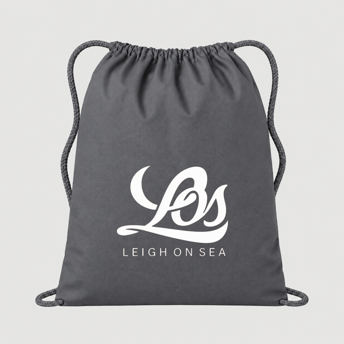 LOS Organic Cotton Drawstring Bag - Logo