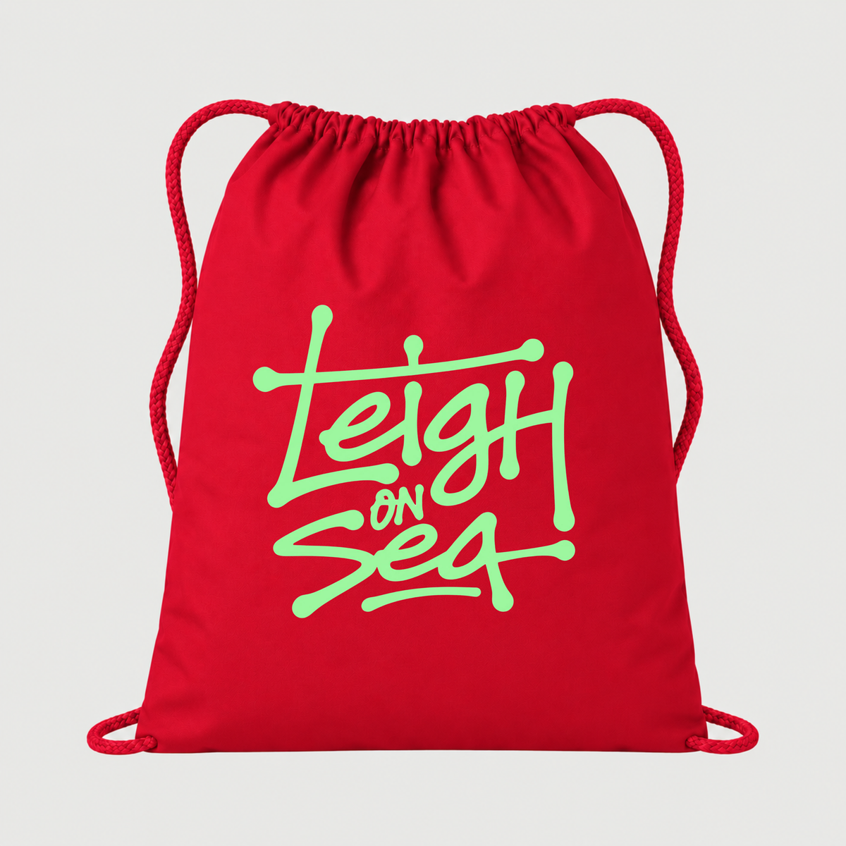 LOS Organic Cotton Drawstring Bag - Tag Logo
