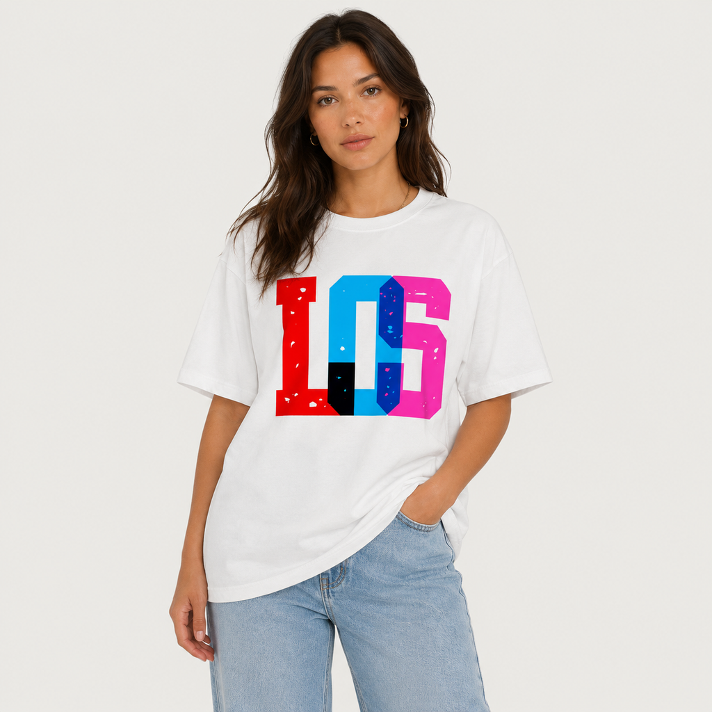 LOS Distressed Block Logo T-Shirt
