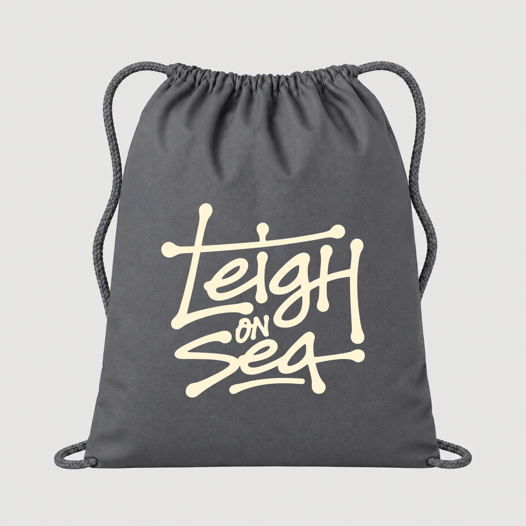 LOS Organic Cotton Drawstring Bag - Tag Logo