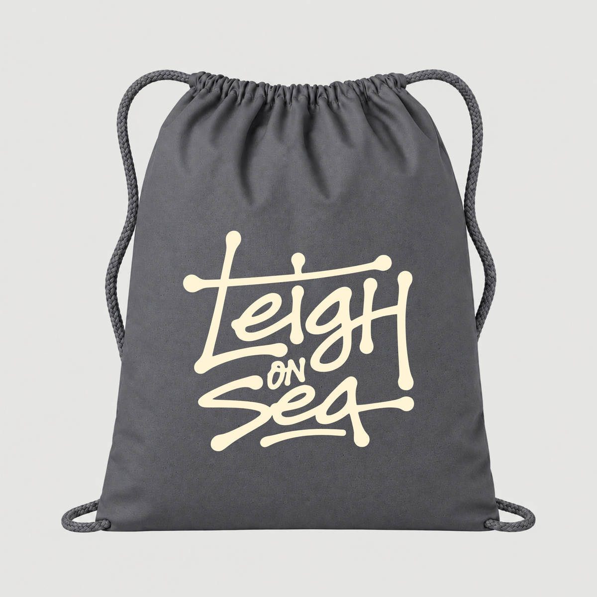LOS Organic Cotton Drawstring Bag - Tag Logo