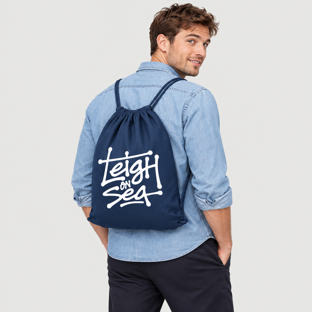 LOS Organic Cotton Drawstring Bag - Tag Logo