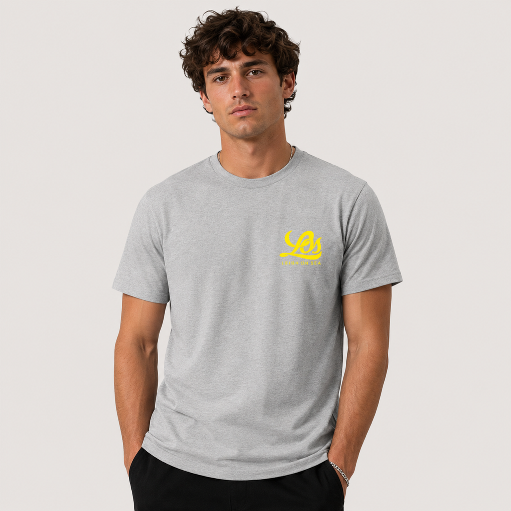LOS Signature Yellow Logo T-Shirt — 3 Pack