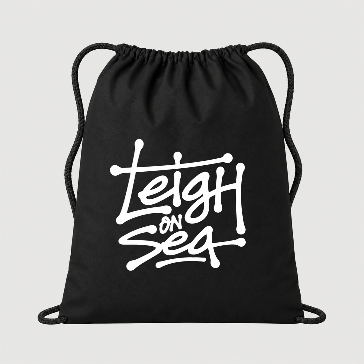 LOS Organic Cotton Drawstring Bag - Tag Logo