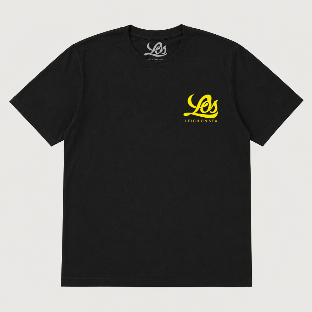 LOS Signature Yellow Logo T-Shirt — 3 Pack