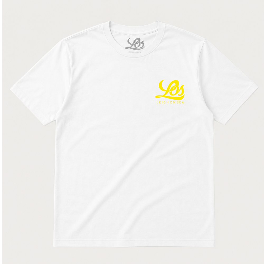 LOS Signature Yellow Logo T-Shirt — 3 Pack