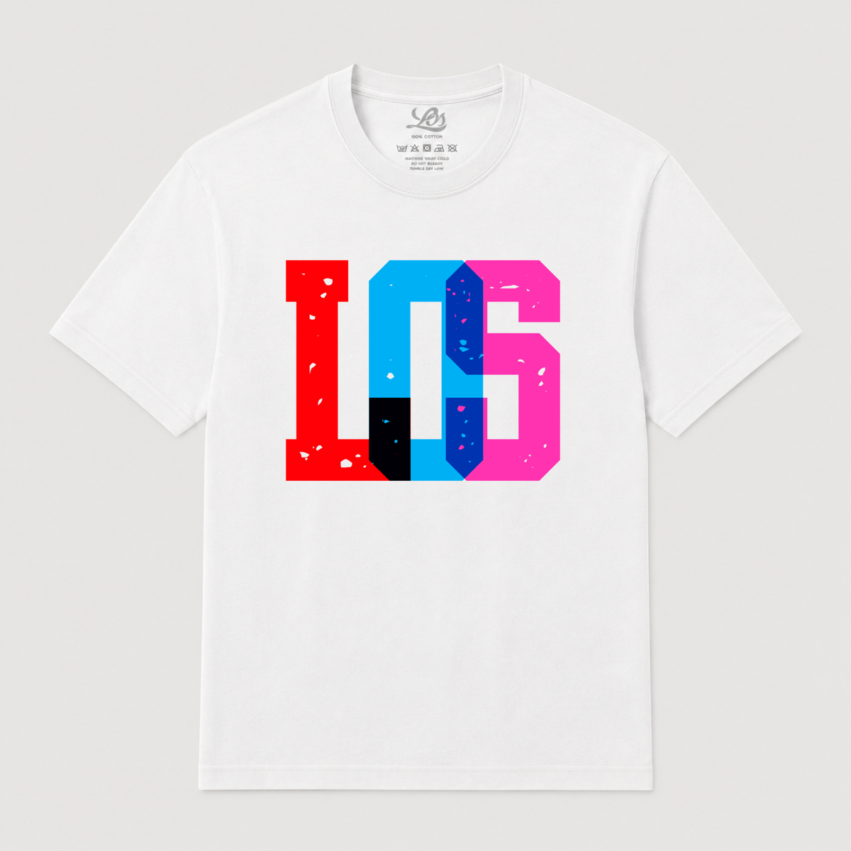 LOS Distressed Block Logo T-Shirt