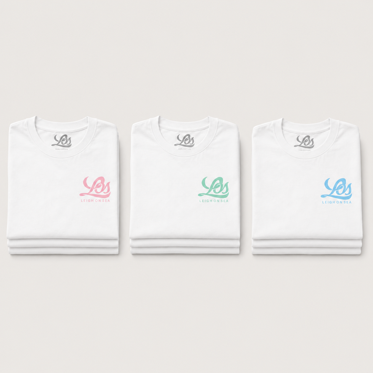 LOS 3-Pack Essential T-Shirts - Pastel Pack